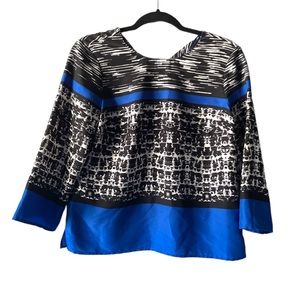 Vince Camuto Abstract Pattern Blouse - Size XS